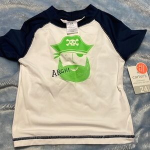 Carters swim shirt